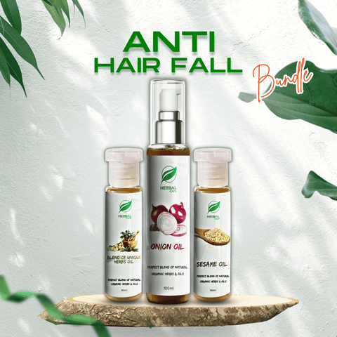 Anti Hair Fall / Anti Dry & Grey Hairs Bundle - HerbalCafePK