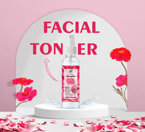 Rose Facial Toner - HerbalCafePK